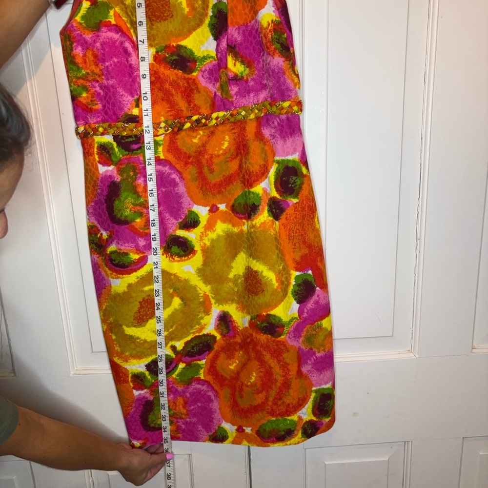 Muse Multicolor Abstract Dress - Picture 5 of 6